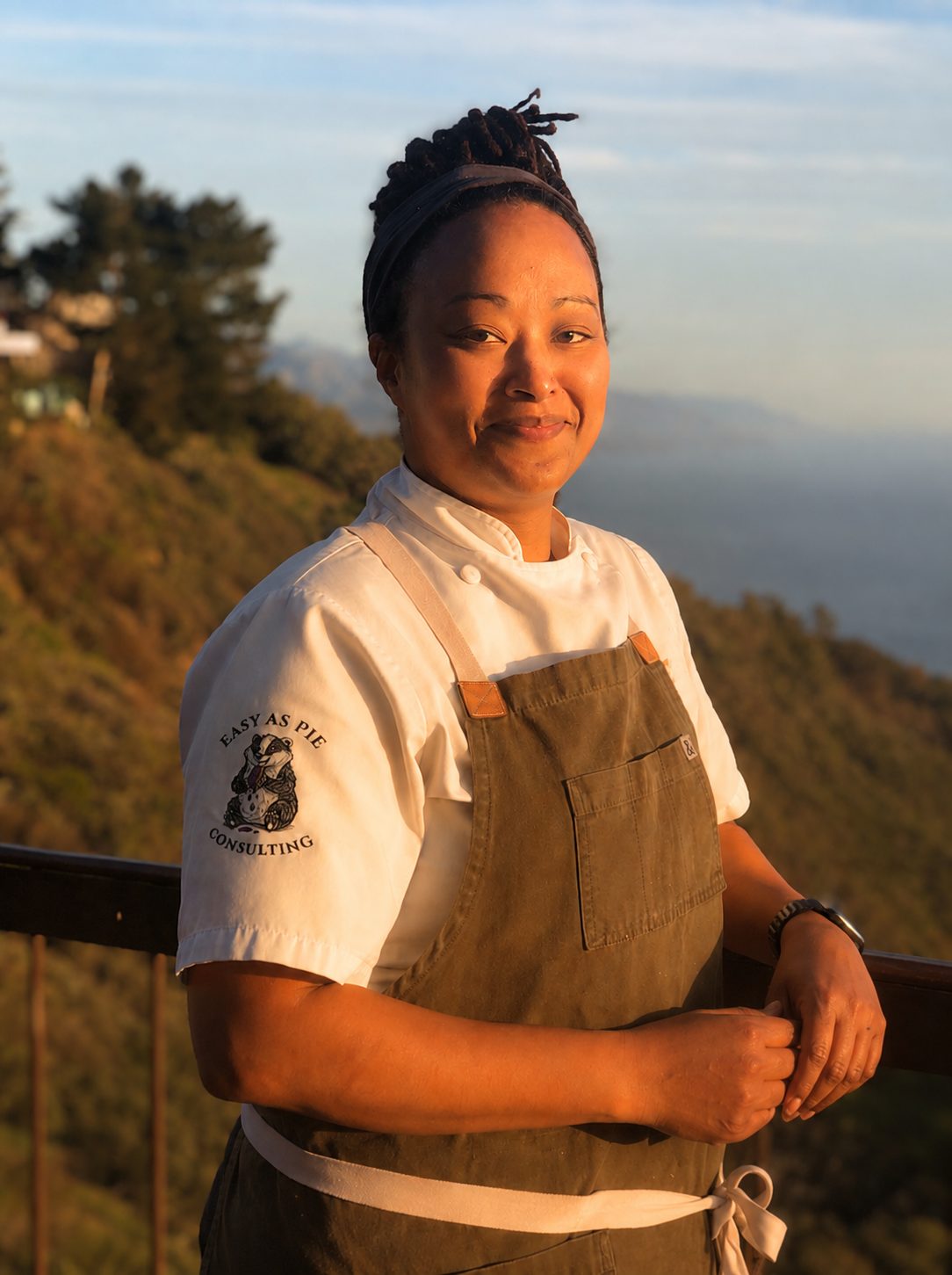 Portrait of pastry chef Mariah Jernberg-Briggs